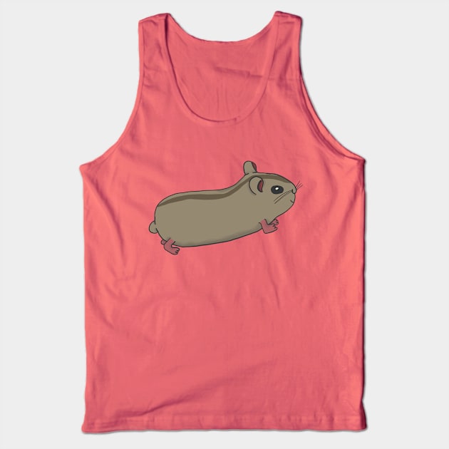 Running Hamster Tank Top by Geometrico22